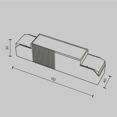 Аксессуар PSL-TR40-350-500mA ★ Maytoni Technical — купить в интернет магазине ЛЮСТРАВИК☀