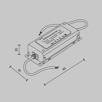 Подвес TRA130DR-100W ★ Maytoni Technical — купить в интернет магазине ЛЮСТРАВИК☀