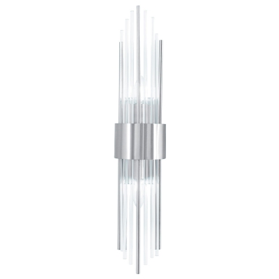Бра ATENTO AP2 CHROME/TRANSPARENTE ★ Crystal Lux — купить в интернет магазине ЛЮСТРАВИК☀