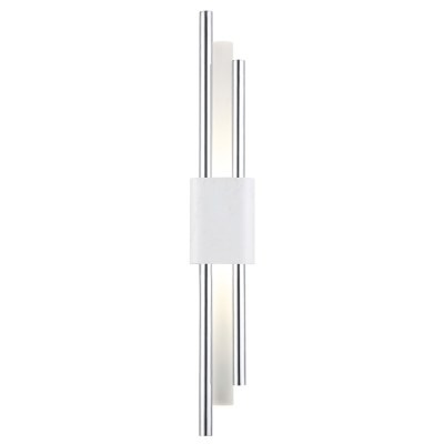 Бра CARTA AP6W LED WHITE/CHROME ★ Crystal Lux — купить в интернет магазине ЛЮСТРАВИК☀