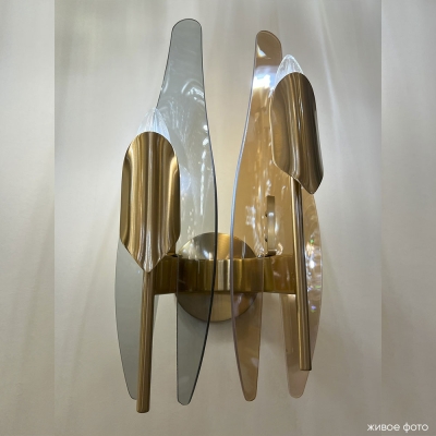 Бра CASA AP2 BRASS ★ Crystal Lux — купить в интернет магазине ЛЮСТРАВИК☀
