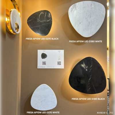 Бра FRESA AP10W LED D380WHITE ★ Crystal Lux — купить в интернет магазине ЛЮСТРАВИК☀