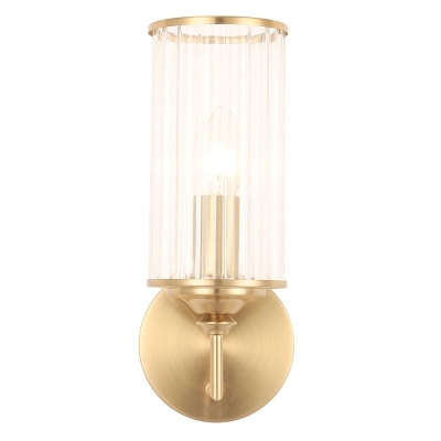 Бра GLORIA AP1 BRASS ★ Crystal Lux — купить в интернет магазине ЛЮСТРАВИК☀