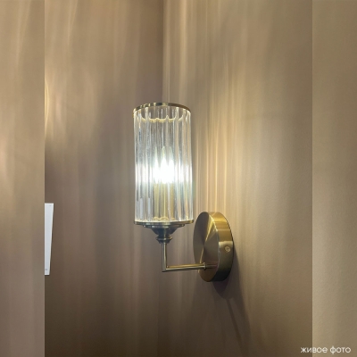 Бра GLORIA AP1 BRASS ★ Crystal Lux — купить в интернет магазине ЛЮСТРАВИК☀