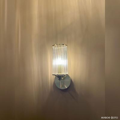 Бра GLORIA AP1 BRASS ★ Crystal Lux — купить в интернет магазине ЛЮСТРАВИК☀