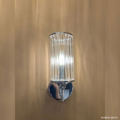 Бра GLORIA AP1 CHROME ★ Crystal Lux — купить в интернет магазине ЛЮСТРАВИК☀
