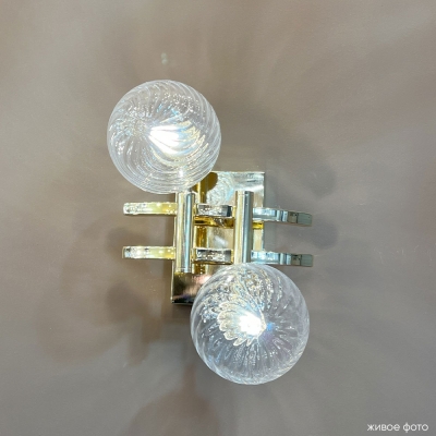 Бра LUXURY AP2 GOLD ★ Crystal Lux — купить в интернет магазине ЛЮСТРАВИК☀