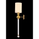 Бра MIRABELLA AP1 GOLD/WHITE ★ Crystal Lux — купить в интернет магазине ЛЮСТРАВИК☀