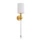 Бра MIRABELLA AP1 GOLD/WHITE ★ Crystal Lux — купить в интернет магазине ЛЮСТРАВИК☀