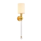 Бра MIRABELLA AP1 GOLD/WHITE ★ Crystal Lux — купить в интернет магазине ЛЮСТРАВИК☀