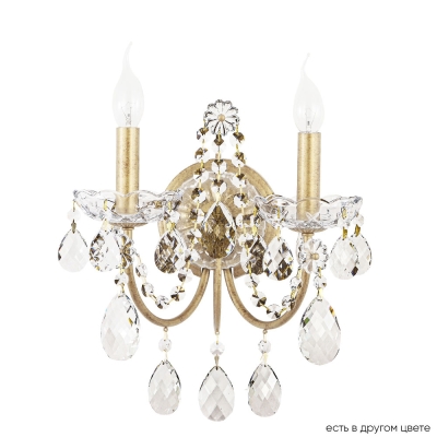 Бра ODELIS AP2 GOLD ★ Crystal Lux — купить в интернет магазине ЛЮСТРАВИК☀