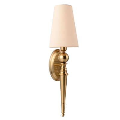 Бра PER AP1 BRASS/BEIGE ★ Crystal Lux — купить в интернет магазине ЛЮСТРАВИК☀