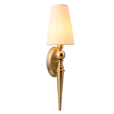 Бра PER AP1 BRASS/BEIGE ★ Crystal Lux — купить в интернет магазине ЛЮСТРАВИК☀
