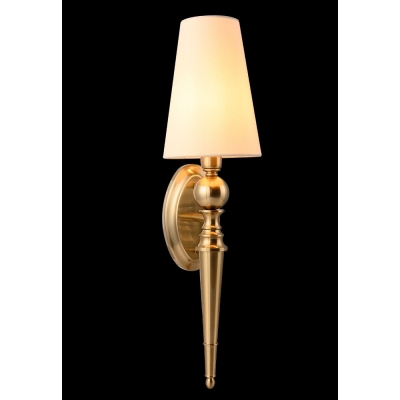 Бра PER AP1 BRASS/BEIGE ★ Crystal Lux — купить в интернет магазине ЛЮСТРАВИК☀