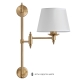 Бра POESIA AP1 BRASS ★ Crystal Lux — купить в интернет магазине ЛЮСТРАВИК☀