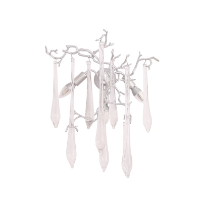 Бра REINA AP3 SILVER PATINA ★ Crystal Lux — купить в интернет магазине ЛЮСТРАВИК☀