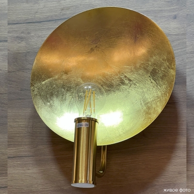 Бра SUNSHINE AP1 GOLD ★ Crystal Lux — купить в интернет магазине ЛЮСТРАВИК☀