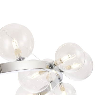 Люстру AGATA SP15 V2 CHROME/TRANSPARENTE ★ Crystal Lux — купить в интернет магазине ЛЮСТРАВИК☀