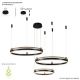 Люстру FERNANDO SP158W LED BLACK/GOLD ★ Crystal Lux — купить в интернет магазине ЛЮСТРАВИК☀
