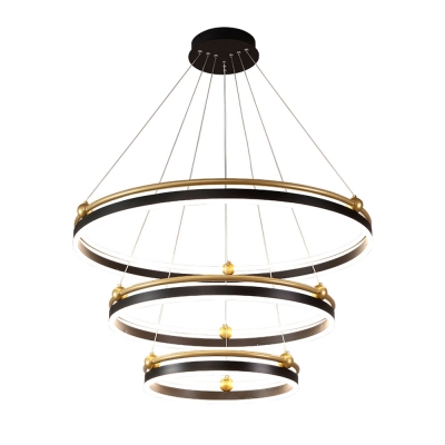 Люстру FERNANDO SP158W LED BLACK/GOLD ★ Crystal Lux — купить в интернет магазине ЛЮСТРАВИК☀