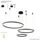 Люстру FORTUNA SP158W LED BLACK ★ Crystal Lux — купить в интернет магазине ЛЮСТРАВИК☀