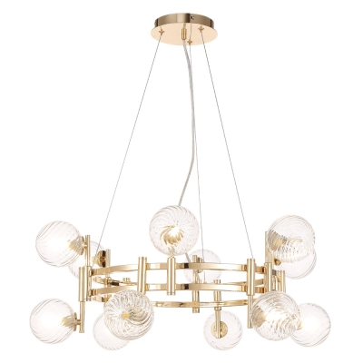 Люстру LUXURY SP12 GOLD ★ Crystal Lux — купить в интернет магазине ЛЮСТРАВИК☀