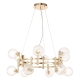 Люстру LUXURY SP12 GOLD ★ Crystal Lux — купить в интернет магазине ЛЮСТРАВИК☀