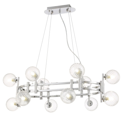 Люстру LUXURY SP12L CHROME ★ Crystal Lux — купить в интернет магазине ЛЮСТРАВИК☀