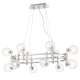 Люстру LUXURY SP12L CHROME ★ Crystal Lux — купить в интернет магазине ЛЮСТРАВИК☀