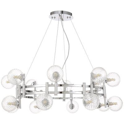 Люстру LUXURY SP16 CHROME ★ Crystal Lux — купить в интернет магазине ЛЮСТРАВИК☀