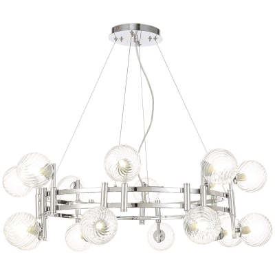 Люстру LUXURY SP16 CHROME ★ Crystal Lux — купить в интернет магазине ЛЮСТРАВИК☀