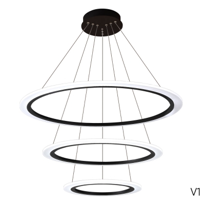 Люстру MANZANA SP67W LED BLACK ★ Crystal Lux — купить в интернет магазине ЛЮСТРАВИК☀