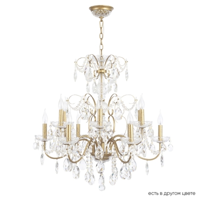 Люстру ODELIS SP12 GOLD ★ Crystal Lux — купить в интернет магазине ЛЮСТРАВИК☀