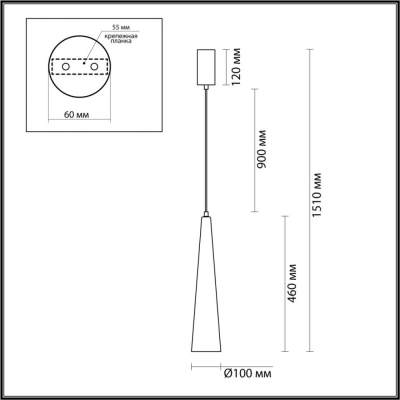 Светильник 5044/12L ★ Odeon Light — купить в интернет магазине ЛЮСТРАВИК☀