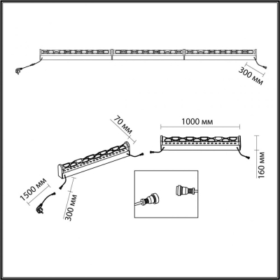 Светильник 7027/72FL ★ Odeon Light — купить в интернет магазине ЛЮСТРАВИК☀