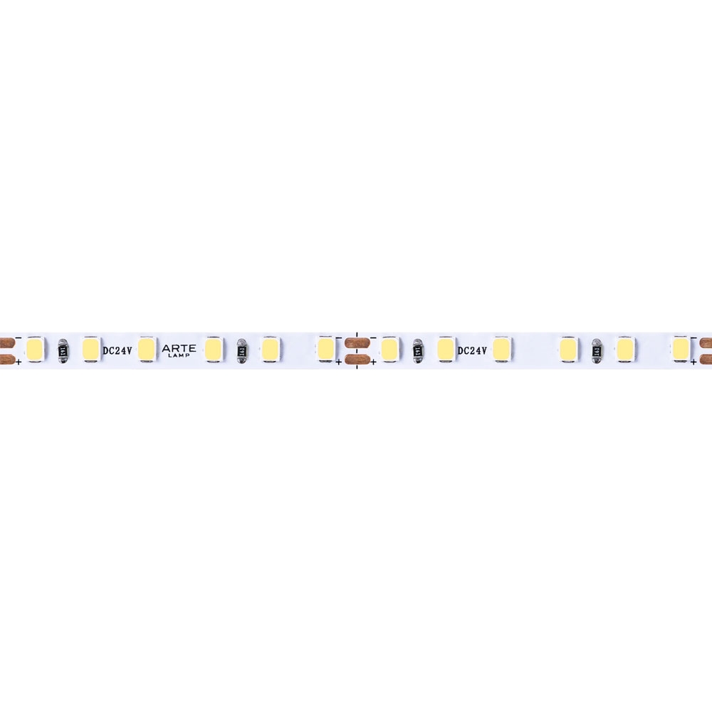 5М. Светодиодная Лента Холодного Цвета 6000К, 9,6W, 24V, Ip20 A2412005-03-6K ★ Arte lamp — купить в интернет магазине ЛЮСТРАВИК☀