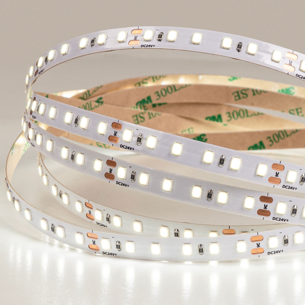 5М. Светодиодная Лента Теплого Цвета 3000К, 9,6W, 24V, Ip20 A2412008-01-3K ★ Arte lamp — купить в интернет магазине ЛЮСТРАВИК☀