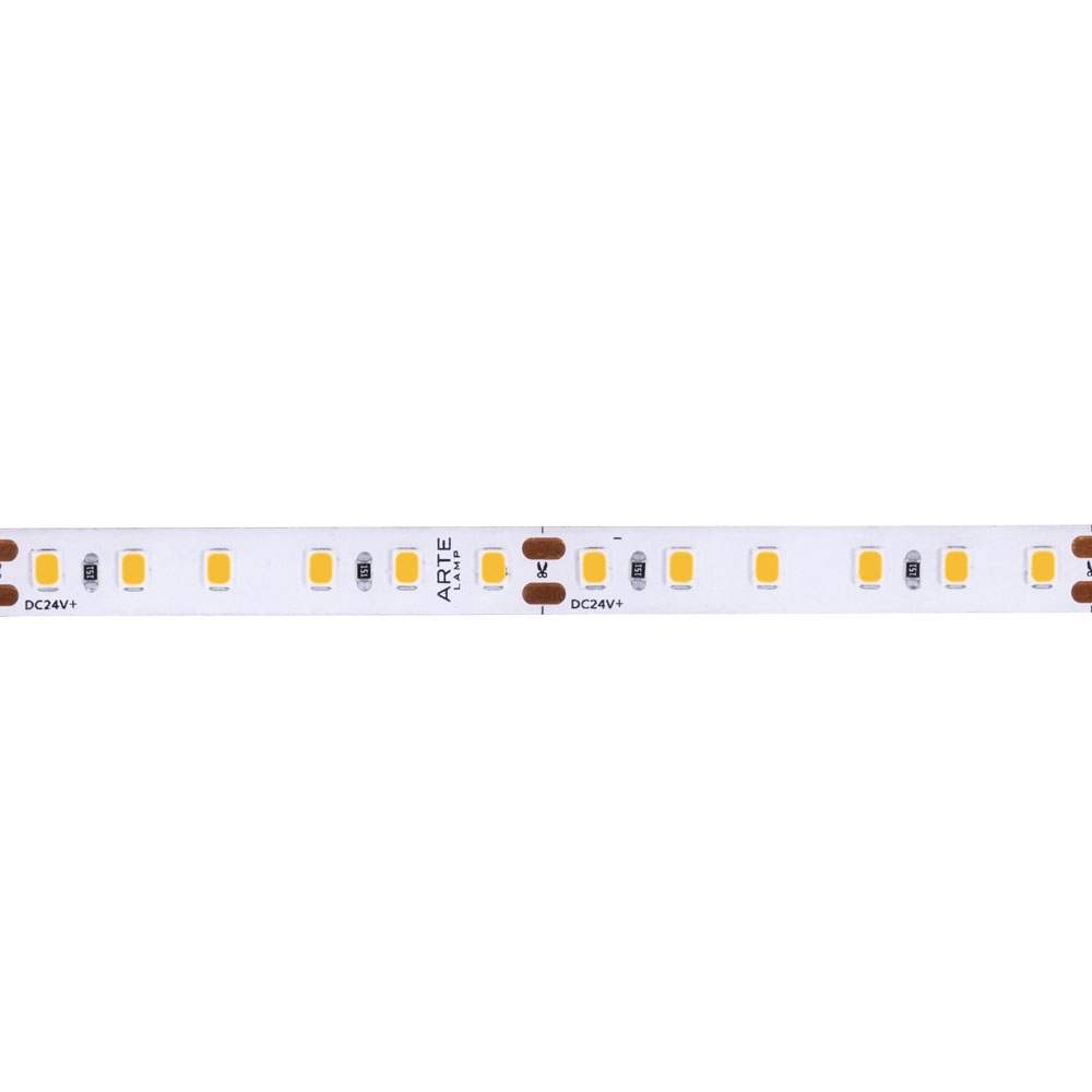 5М. Светодиодная Лента Теплого Цвета 3000К, 9,6W, 24V, Ip65 A2412008-04-3K ★ Arte lamp — купить в интернет магазине ЛЮСТРАВИК☀