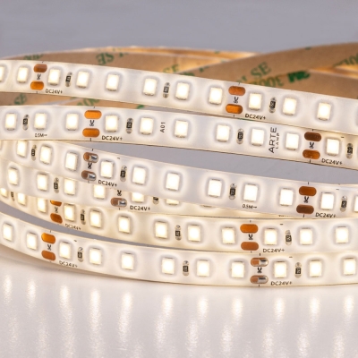 5М. Светодиодная Лента Теплого Цвета 3000К, 9,6W, 24V, Ip65 A2412008-04-3K ★ Arte lamp — купить в интернет магазине ЛЮСТРАВИК☀