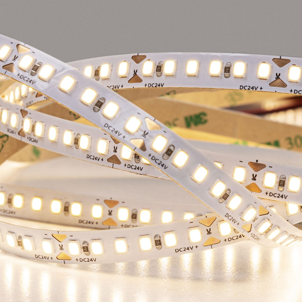 5М. Светодиодная Лента Теплого Цвета 3000К, 14,4W, 24V, Ip20 A2418008-01-3K ★ Arte lamp — купить в интернет магазине ЛЮСТРАВИК☀