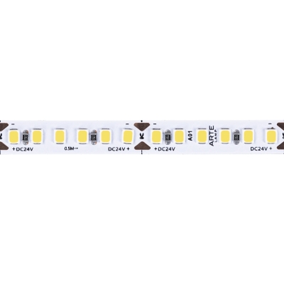 5М. Светодиодная Лента Белого Цвета 4000К, 14,4W, 24V, Ip20 A2418008-02-4K ★ Arte lamp — купить в интернет магазине ЛЮСТРАВИК☀