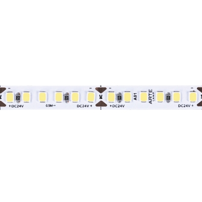 5М. Светодиодная Лента Холодного Цвета 6000К, 14,4W, 24V, Ip20 A2418008-03-6K ★ Arte lamp — купить в интернет магазине ЛЮСТРАВИК