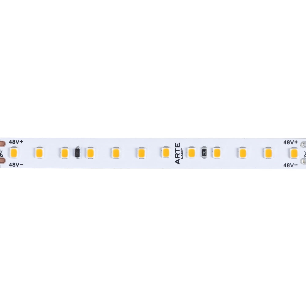 5М. Светодиодная Лента Теплого Цвета 3000К, 7,2W, 48V, Ip20 A4812010-01-3K ★ Arte lamp — купить в интернет магазине ЛЮСТРАВИК☀