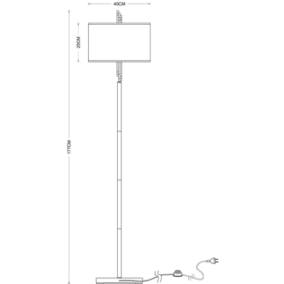 Торшер A5037PN-2CC ★ Arte lamp — купить в интернет магазине ЛЮСТРАВИК☀