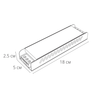Блок Питания 24V 200W 8.3А A240606 ★ Arte lamp — купить в интернет магазине ЛЮСТРАВИК☀