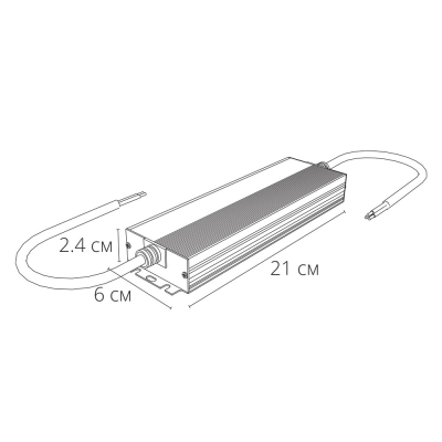Блок Питания 24V 150W 6.25А A241105 ★ Arte lamp — купить в интернет магазине ЛЮСТРАВИК☀