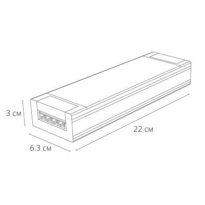 Блок Питания 48V 300W 5.2А A481505 ★ Arte lamp — купить в интернет магазине ЛЮСТРАВИК☀