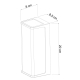 Светильник A6419AL-1BK ★ Arte lamp — купить в интернет магазине ЛЮСТРАВИК☀