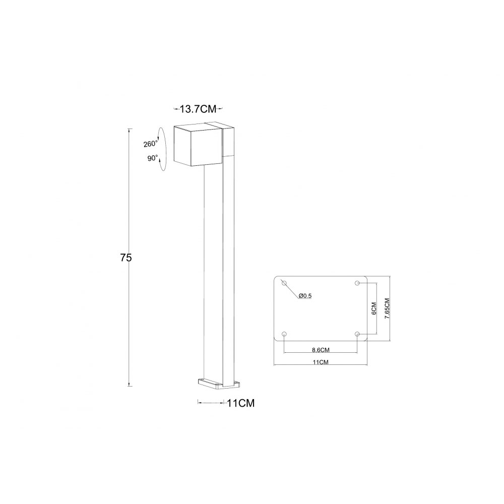 Светильник A5193PA-1BK ★ Arte lamp — купить в интернет магазине ЛЮСТРАВИК☀