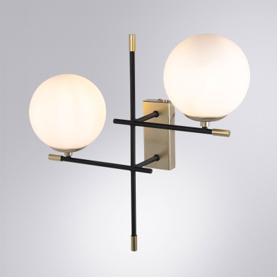 Бра A2225AP-2BK ★ Arte lamp — купить в интернет магазине ЛЮСТРАВИК☀